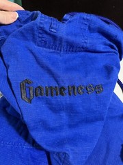 Gameness Ironside Martial Arts Professional Fight Wear Gi Size A0 Blue