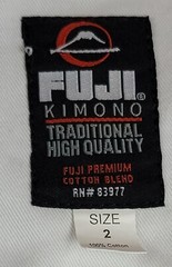 Karate Jiu-Jitsu White Gi Fuji kimono Traditional High Quality Size 2 83977