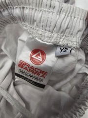 Gracie Barra Equipe Edition Kimono/Pants Gi White Youth Y2 Brazilian Jiu-Jitsu