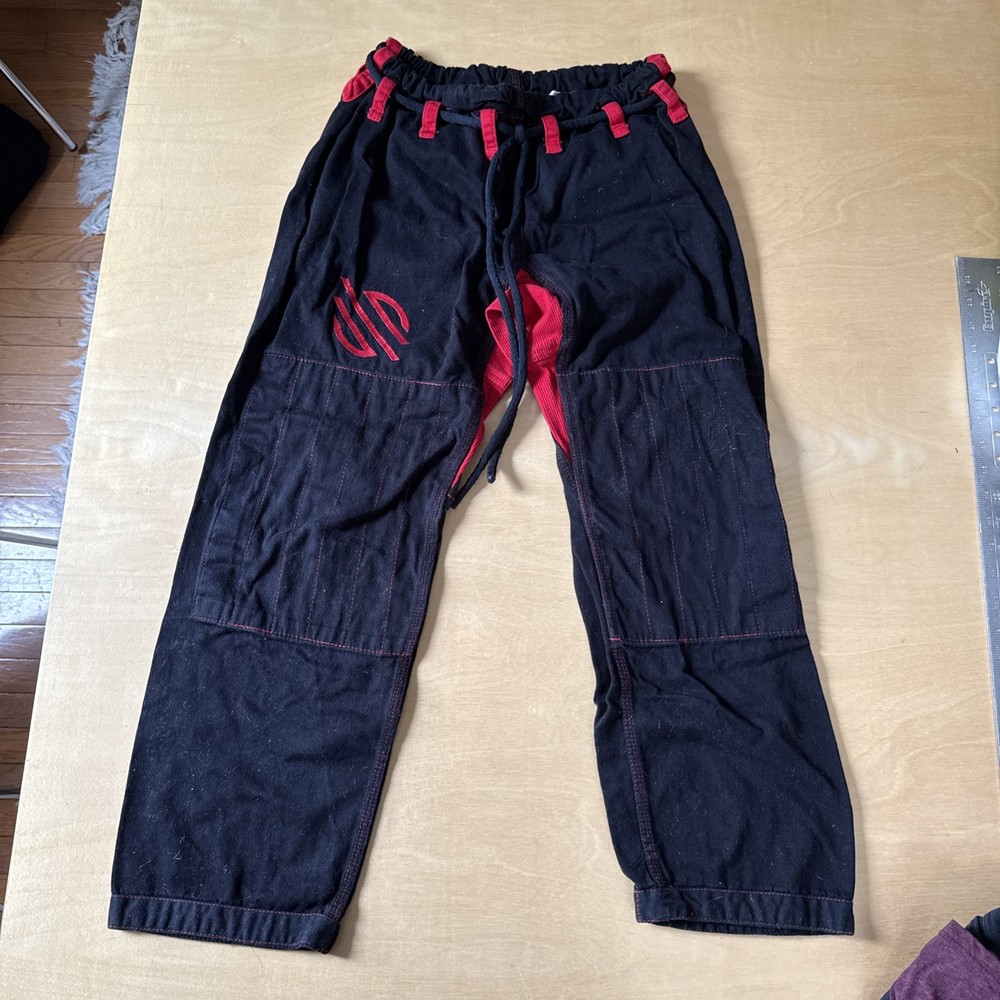 Sanabul A1 Adult Black Red Jiu Jitsu Set Gi BJJ Jacket Kimono And Pants