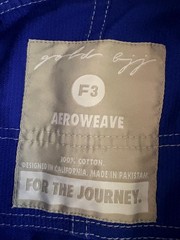Aeroweave ultralight women’s Jiu Jitsu Gold BJJ, F3
