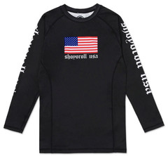 BJJ NoGI Shoyoroll Batch 151 LS 24 Americana Training Rash Guard