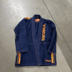Sanabul Martial Arts Core Gi Uniform Top Jiu Jitsu Size A0 Navy/Orange