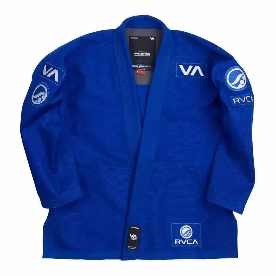 Shoyoroll Batch 60 BJJ Gi RVCA V2 450 GSM Blue Kimono Jiu-Jitsu Uniform New