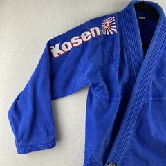 Kids BJJ Gi Size Y1 Kosen Blue Youth Jacket San Diego Jiu-Jitsu Performance Wear