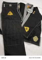 New Shoyoroll Batch #33: 7th Son II Black BJJ Gi Uniform 450 gsm Jiu Jitsu Suit