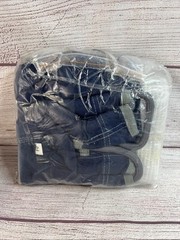 Elite Blue Jiu Jitsu BJJ Gi Size F0 With White Belt