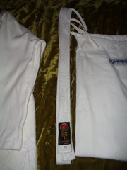 3pc White ProForce Gladiator Judo Uniform Traditional Drawstring #5
