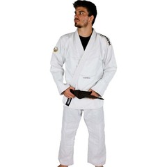 White BJJ Gi | Premium Custom Brazilian Jiu Jitsu Kimono | 450 GSM Pearl Weave