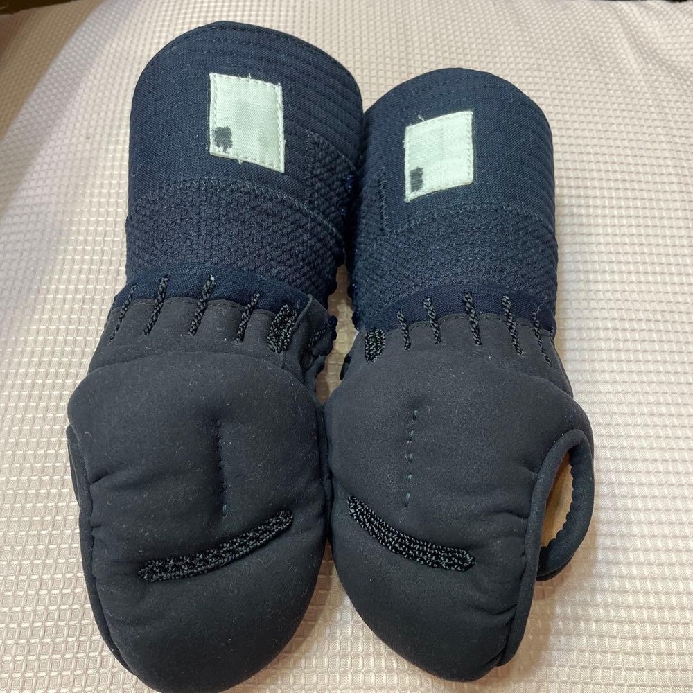 Japanese Kendo Kote Gloves Armor Navy Blue Practice Use Training Gear