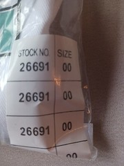 Pro Force Karate Uniform Size 00 Stock #26691 55% Cotton/45%