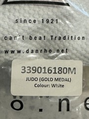 Danrho Professional Gold Medal Judo Uniform – New – Germany -Medium