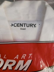 Century Martial Art Uniform White Size O