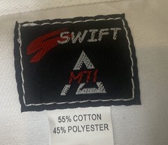 Swift MIT Tae Kwon Do Uniform Unisex Size 0 White Top Bottoms Belt MA