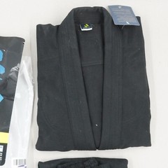 Wasuru Budo Uniform Size 2 Black Hap Ki Do
