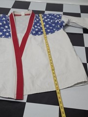 Vintage Century USA Taekwondo Jacket Adult Medium Stars Stripes Karate Gi