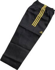 Adidas Champion 3-stripe Open Dobok/Martial Uniform/TaeKwonDo/Karatedo/Gis/Black
