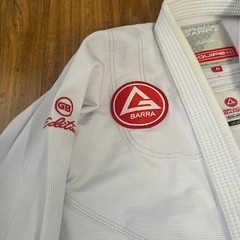 Gracie Barra Equipe Edition Jiu-Jitsu Gi top only White A1 Adult Unisex