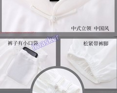 Chinese Kung Fu Tai Chi Suit Cotton Shirt+Pants Wushu Uniform Martial Art Sets