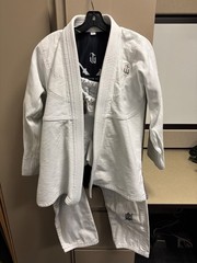 War Tribe Vision BJJ Jiu-Jitsu Gi With Relson Gracie Patch SIZE A1 USED