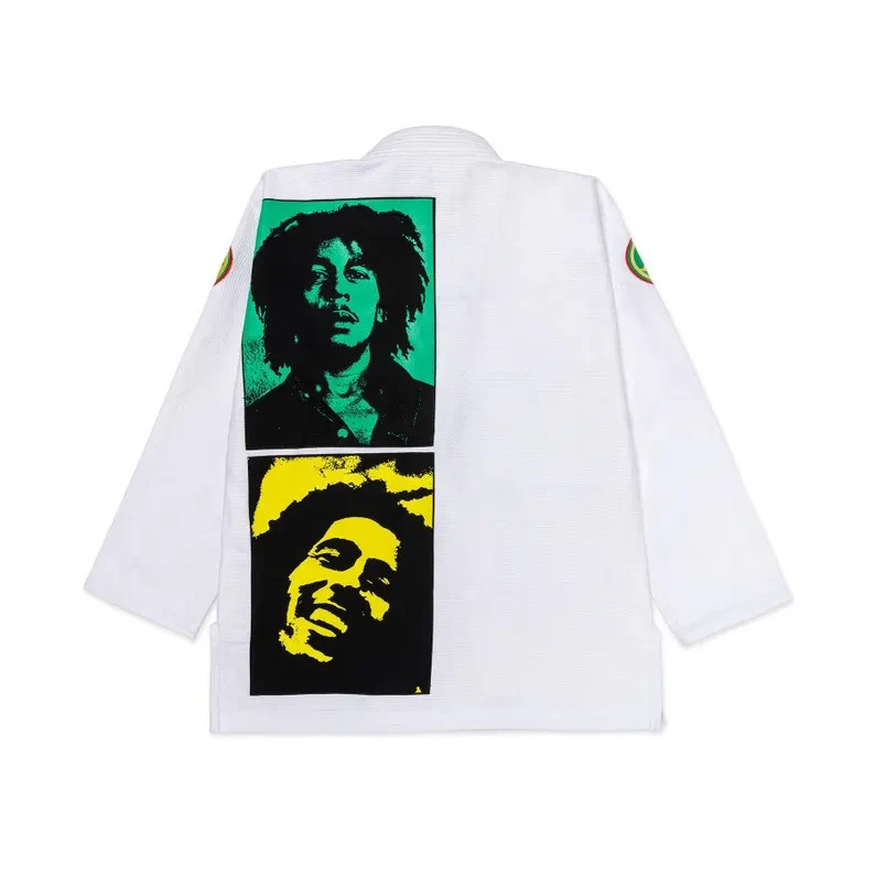 Shoyoroll Bob Marley V2 White BJJ Gi 450 GSM Jiu Jitsu Kimono With Bag