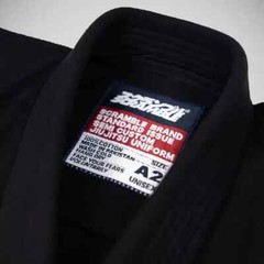Black Scramble Standard BJJ GI Top Quality 350450 GSM Kimono In All Sizes