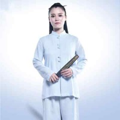 Tai Chi Clothing Linen Cotton Breathable Martial Arts Performance Clothes