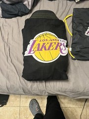 Albino and Preto A&P x NBA Lakers Black A5 Jiu Jitsu Gi.