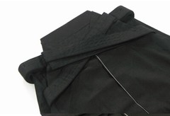 top quality 10000# BLACK COTTON Kendo hakama – 100%cotton all size japanese kend