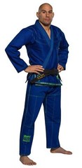 Fuji Suparaito Super Lightweight Mens Brazilian Jiu-Jitsu BJJ Gi – Blue w Green