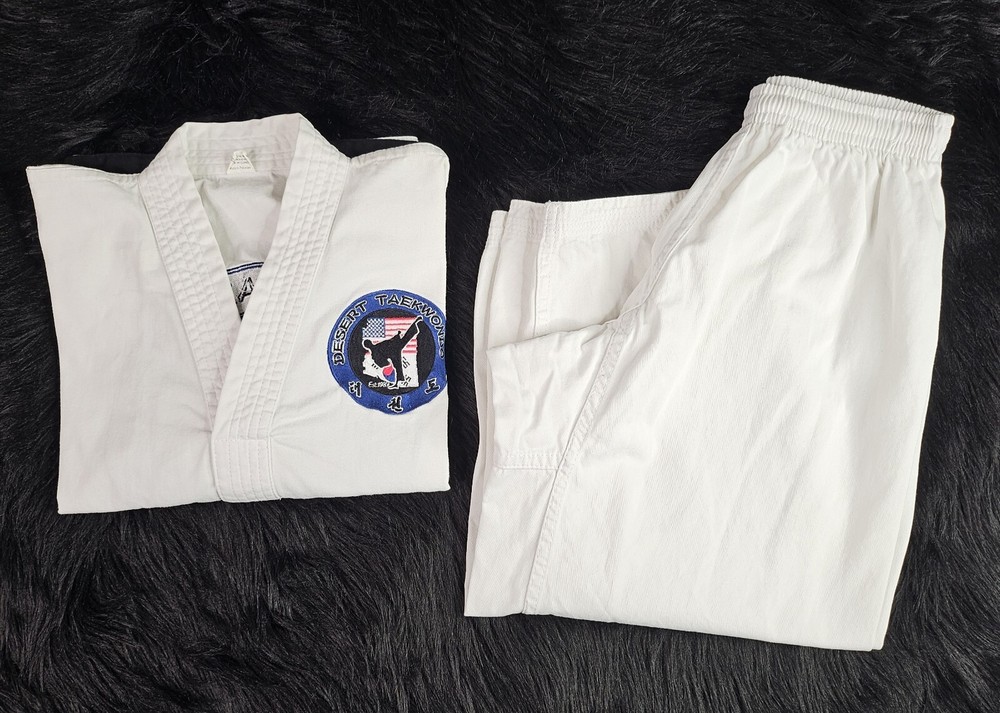 Martial Arts Youth Desert Taekwondo 2 Piece Uniform 1/140