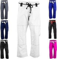BJJ Gi Pants Brazilian Jiu Jitsu Gi Martial Arts MMA Grappling Kimono New