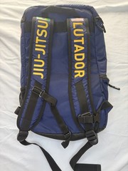 Gracie Barra Jiu-Jitsu Lutador Backpack Youth Navy Blue Equipe GB Bag