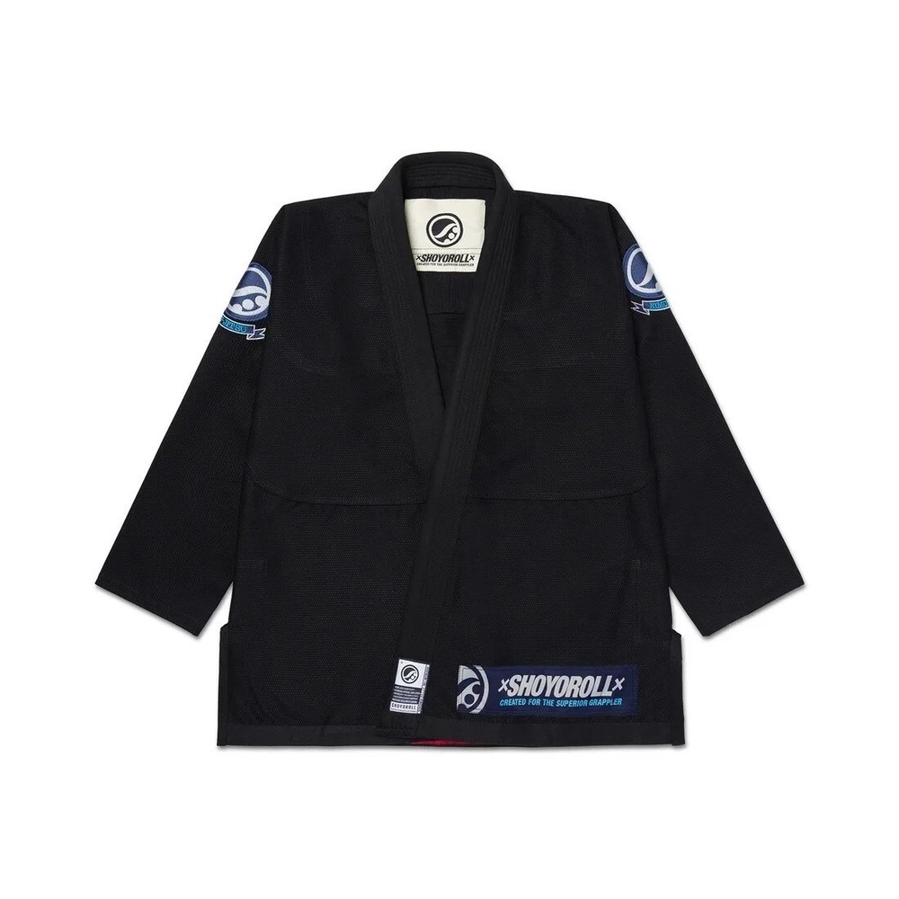 Shoyoroll Safire Competitor Black JIU JITSU Kimono 450 GSM With Bag