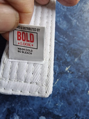 THICK Jiu Jitsu BJJ Belt Blue White