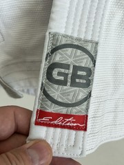 Gracie Barra GI Jacket Mens A0 White Equipe GB Edition Jiu-Jitsu BJJ Kimono