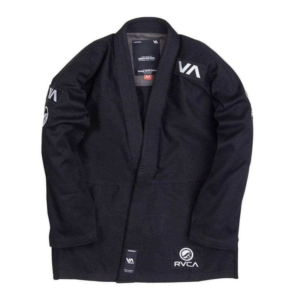 Shoyoroll Batch #60: RVCA V2 Black Jiu Jitsu Uniform 450 Gsm With Bag