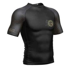 Fuji Bushido Flex Lite MMA BJJ Jiu Jitsu ShortSleeve Short Sleeve SS Rashguard