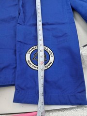 Symmetry Jiu-Jitsu Kids Gi Uniform Set Small A1 Blue 450 GSM White Belt New