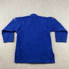 Koral Fight Co BJJ Gi Jacket Size M2 Blue Heavyweight Performance Utility Cotton