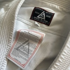 NWT Gracie Brand Jiu-Jitsu Official Gi Top Only Uniform Adult 5/180 + New Belt