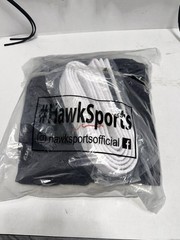 Hawk Sports Brazilian Jiu Jitsu Gi Black Jacket Pants & White Belt sz A2 New