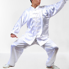 Martial Unisex Arts Uniform Kung Fu Suit Costume Tai Chi Performance Clothes New