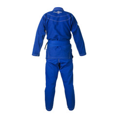 Fluory Grappling White Crane BJJ Gi Blue