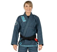 Fuji Submit Everyone Supraito Womens Brazilian Jiu-Jitsu BJJ Gi – Teal Blue