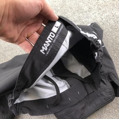 Manto Jiu Jitsu Set Mens XL Black Long Sleeve Rashguard Shorts Grappling MMA