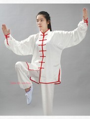 Wushu Tai Chi Yoga Sets Kung Fu Suit Martial Arts Unisex Silk Uniform Costume