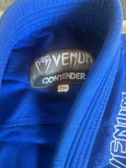 Venum Contender Kids BJJ Gi – Size C00 – Blue – Used