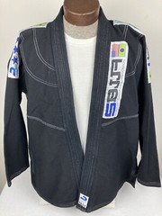 BJJ GII BRAZILIAN JIU-JITSU 1998 WORLD CHAMPION BLACK SIZE A3 *TOP ONLY* RARE!