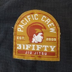 31Fifty Pacific Crew Jit Jitsu Ripstop Pants Adult A00 Black MMA Sz 40 X 25 Guc